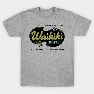 Vintage Retro Waikiki Motel Anaheim T-Shirt